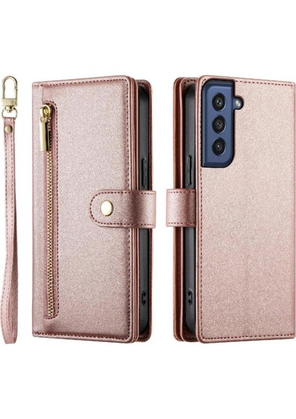 Samsung Galaxy S21 Fe Çok Fonksiyonlu Iş Standı Cüzdan Için Flip Case (Yurt Dışından) fırsatları