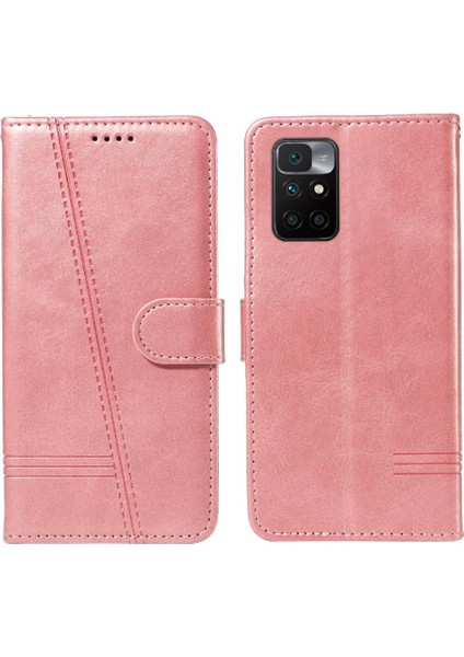 Xiaomi Redmi 10 Başbakan Cüzdan Telefon Kılıfı Için Filp Durumda Preslenmiş Pu Deri (Yurt Dışından) indirimleri