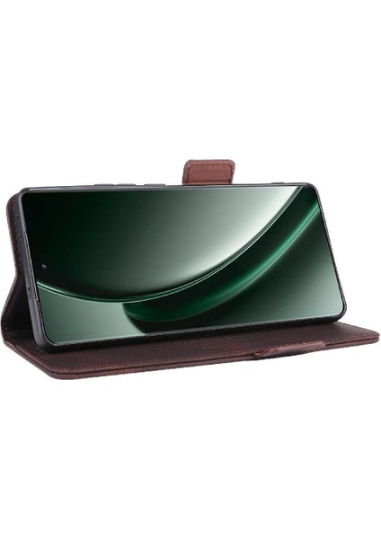Toka Kickstand Kapak ile Realme Gt 6 Manyetik Cüzdan Için Flip Case (Yurt Dışından)