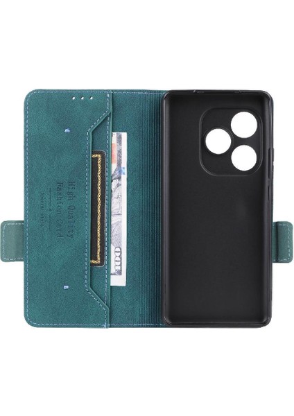 Toka Kickstand Kapak ile Realme Gt 6 Manyetik Cüzdan Için Flip Case (Yurt Dışından) fiyatları