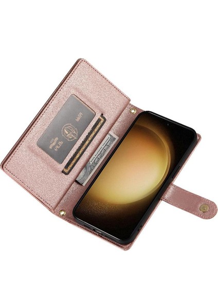 Samsung Galaxy S23 Artı Cüzdan Iş Standı Crossbody Için Flip Case (Yurt Dışından) fırsatları