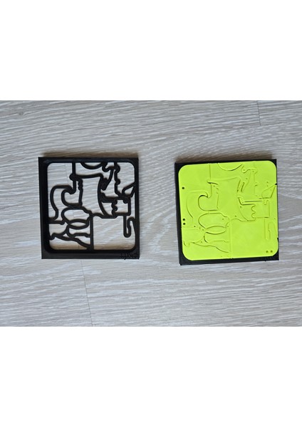 Montessori 3D Hayvan Figürlü Puzzle 18 Parça Zeka Oyunu fırsatları