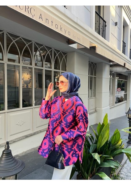 Colorful Ipek Kapitone Ceket Morcivert indirimleri