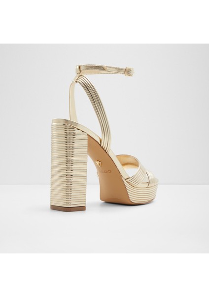 Maelıs Sandalet Yüksek Topuklu Sandalet Gold fiyatları