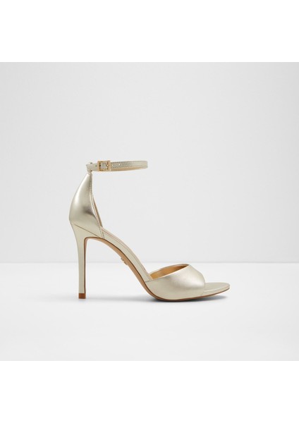Crerıde Sandalet Yüksek Topuklu Sandalet Gold