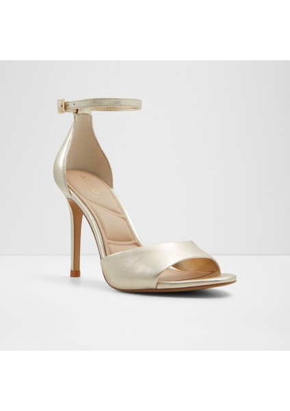Crerıde Sandalet Yüksek Topuklu Sandalet Gold fırsatları