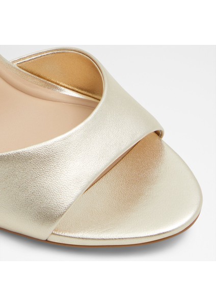 Crerıde Sandalet Yüksek Topuklu Sandalet Gold indirimleri