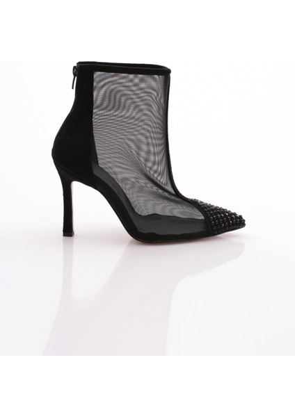 2751 File Detayli Önü Taş Süslemeli Kadin Ayakkabi