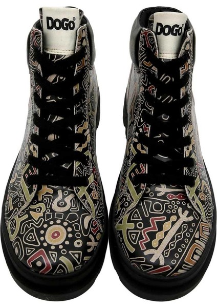 Kadın Vegan Deri Siyah Bot - Good Fortune - Black Tasarım fiyatları