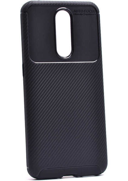 Oppo RX17 Pro Kılıf Negro Karbon Desen Silikon