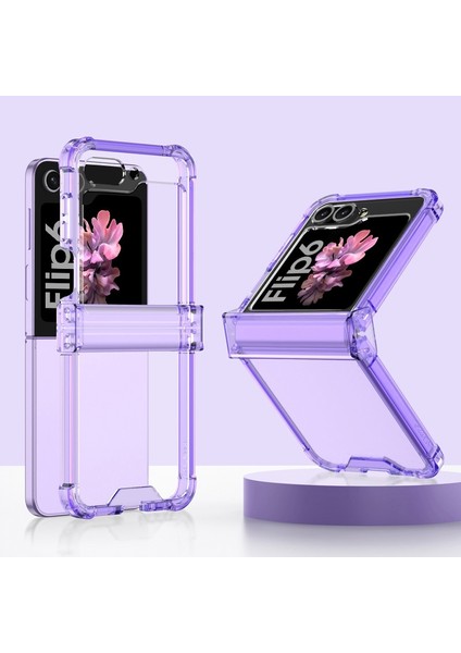 Samsung Galaxy Z Flip6 Için Gkk Hava Yastığı Menteşe Telefon Kılıfı (Yurt Dışından)