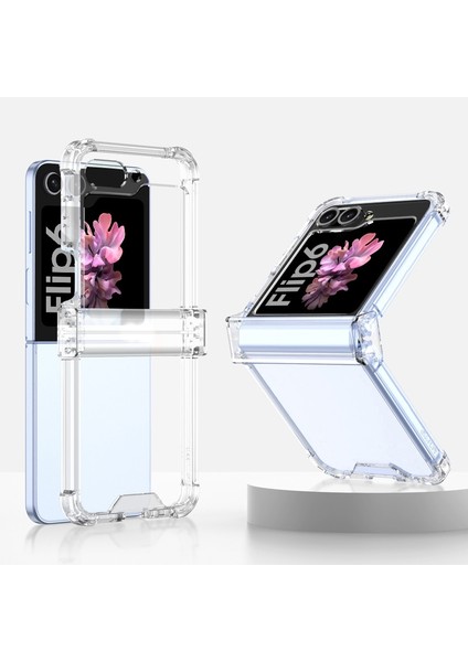 Samsung Galaxy Z Flip6 Için Gkk Hava Yastığı Menteşe Telefon Kılıfı (Yurt Dışından)