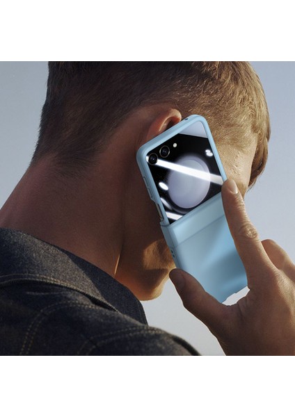 Samsung Galaxy Z Flip6 Için Üç Parçalı Telefon Kılıfı (Yurt Dışından) modelleri