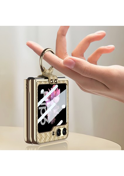 Samsung Galaxy Z Flip6 Için Gkk Dokuma Dokulu Kılıf (Yurt Dışından) indirimleri