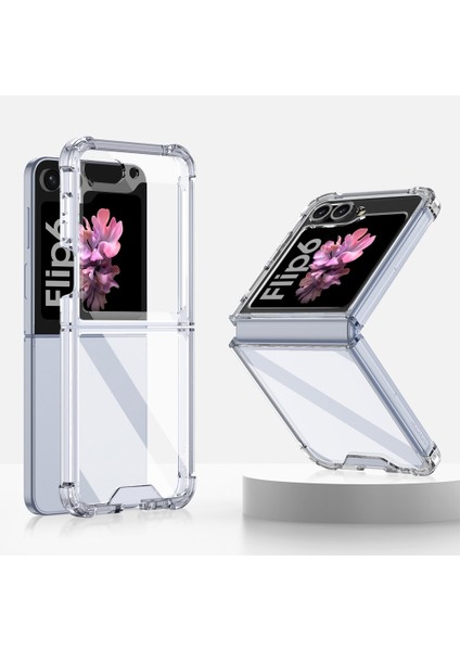 Samsung Galaxy Z Flip6 Için Gkk Hava Yastığı Tam Kapsamlı Kılıf (Yurt Dışından)