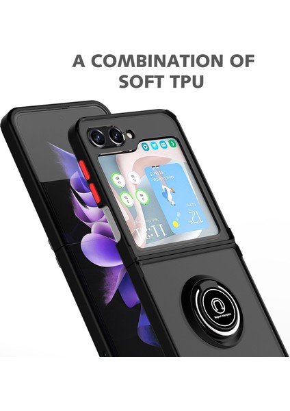 Samsung Galaxy Z Flip6 Için Halkalı Tpu+Pc Telefon Kılıfı (Yurt Dışından) indirimleri