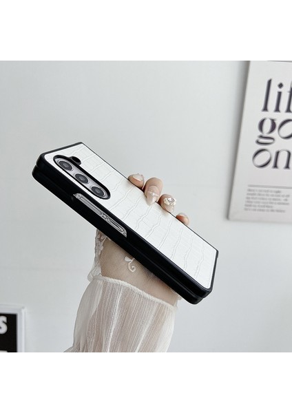 Samsung Galaxy Z Fold6 5g Için Timsah Desenli Pc Kılıfı (Yurt Dışından) modelleri