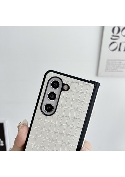 Samsung Galaxy Z Fold6 5g Için Timsah Desenli Pc Kılıfı (Yurt Dışından) indirimleri