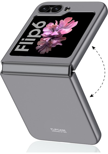 Samsung Galaxy Z Flip6 Için Gkk Ultra-Ince Tam Kapsamlı Kılıf (Yurt Dışından) modelleri