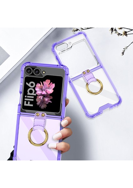 Samsung Galaxy Z Flip6 Için Filmli Gkk Hava Yastığı Halkalı Kılıf (Yurt Dışından) indirimleri