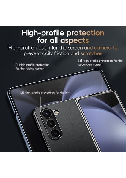 Samsung Galaxy Z Fold6 Için Kaplamalı Pu Telefon Kılıfı (Yurt Dışından) fiyatları