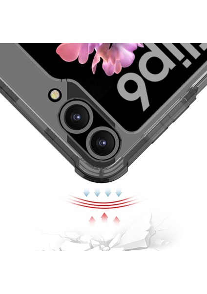 Samsung Galaxy Z Flip6 Için Filmli Gkk Hava Yastığı Halkalı Kılıf (Yurt Dışından) fiyatları