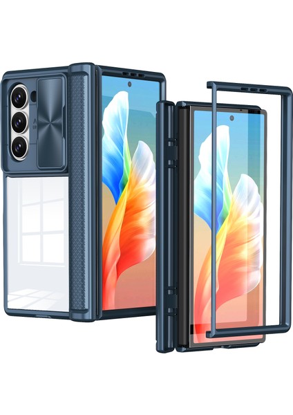 Samsung Galaxy Z Fold6 5g Için Şeffaf Gl Katlanır Kılıf (Yurt Dışından)