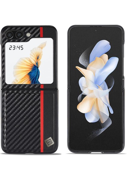 Samsung Galaxy Z Flip6 5g Için Lc.ımeeke Karbon Fiber Kılıf (Yurt Dışından)