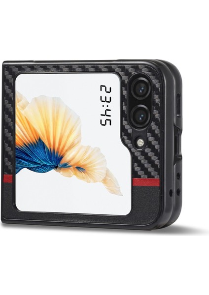 Samsung Galaxy Z Flip6 5g Için Lc.ımeeke Karbon Fiber Kılıf (Yurt Dışından) modelleri
