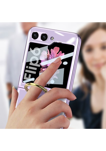 Samsung Galaxy Z Flip6 Için Yüzüklü Gkk Phantom Telefon Kılıfı (Yurt Dışından) fırsatları