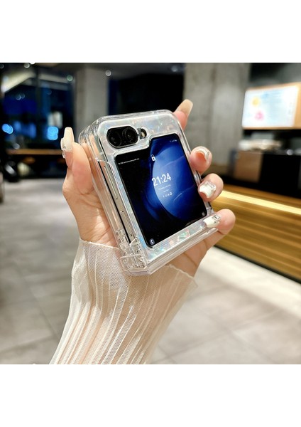 Samsung Galaxy Z Flip5 5g Için Sedefli Shl Doku Kılıf (Yurt Dışından) modelleri