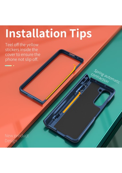 Samsung Galaxy Z Fold6 5g Için Sürgülü Pencere Menteşe Kılıfı (Yurt Dışından) fiyatları