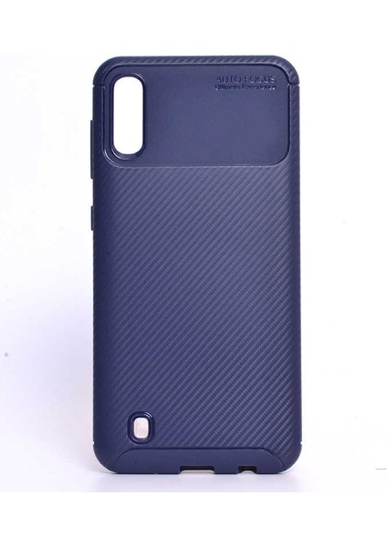 Samsung Galaxy M10 Kılıf Negro Karbon Desen Silikon