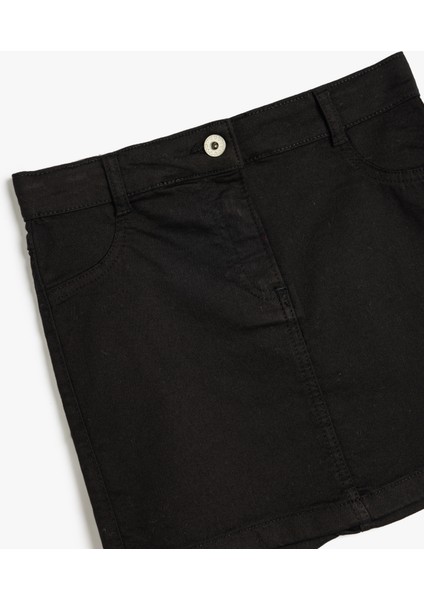 Basic Etek Beli Lastikli Dar Kesim Pamuk Karışımlı modelleri