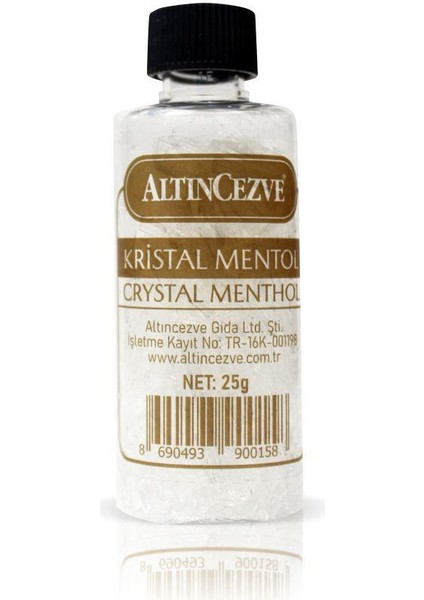 Kristal Mentol 25 gr