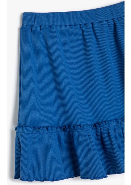 Etek Dokulu Beli Lastikli Fırfır Detaylı modelleri