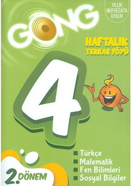 4. Sınıf 2. Dönem Haftalık Tekrar Föyü