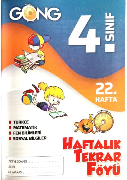 4. Sınıf 2. Dönem Haftalık Tekrar Föyü