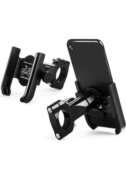 Metal Gidon Bağlantılı Motosiklet Bisiklet Scooter Telefon Tutucu Navigasyon Ayarlanabilir Genişlik,pratik