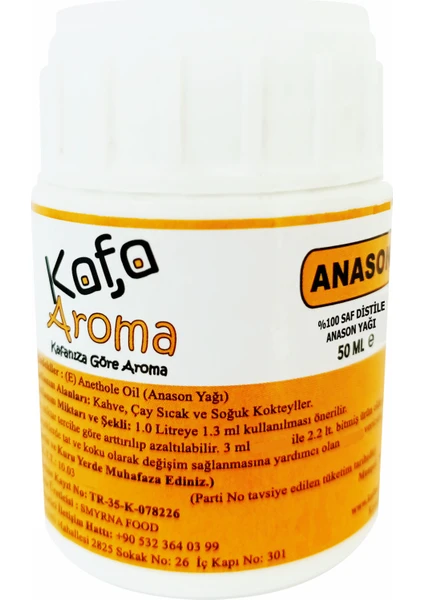 Saf Anason Yağı 50 ML