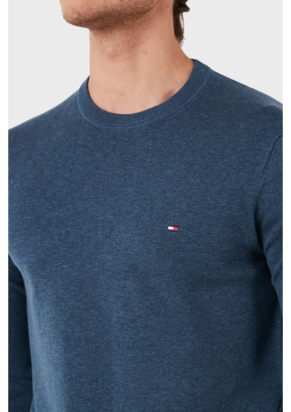 Tommy Hilfiger  Pamuklu Bisiklet Yaka Sweat Erkek Sweat MW0MW21316 0mw