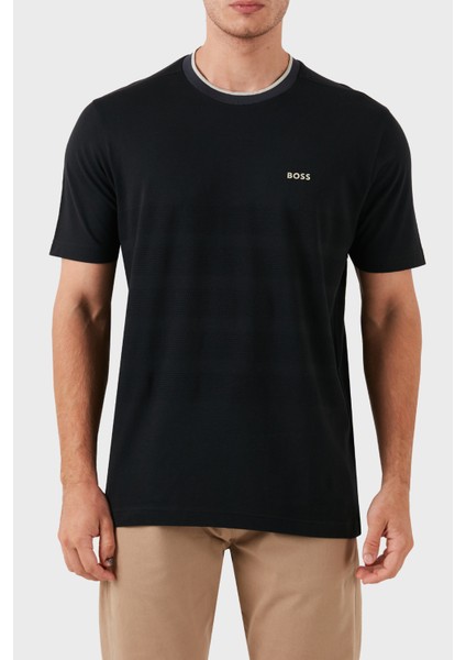 Pamuklu Regular Fit Bisiklet Yaka T-Shirt Erkek T-Shirt 50519366 001