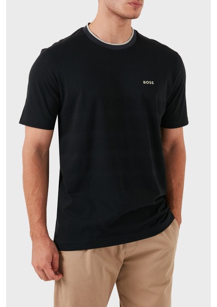 Pamuklu Regular Fit Bisiklet Yaka T-Shirt Erkek T-Shirt 50519366 001 modelleri