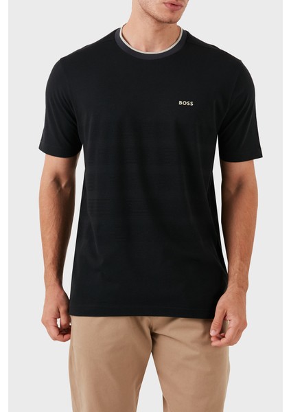 Pamuklu Regular Fit Bisiklet Yaka T-Shirt Erkek T-Shirt 50519366 001 fırsatları