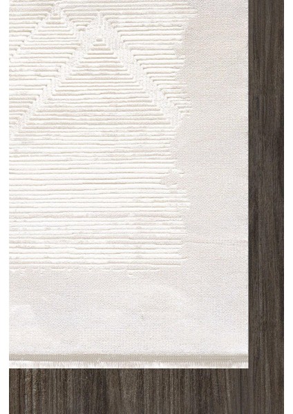 Murano 06431F Krem Bej Modern Saçaklı Halı fiyatları