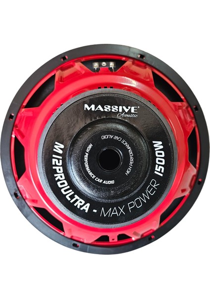 Massiv  MS-M12PROULTRA  1500W 400 Rms   30 cm Bas