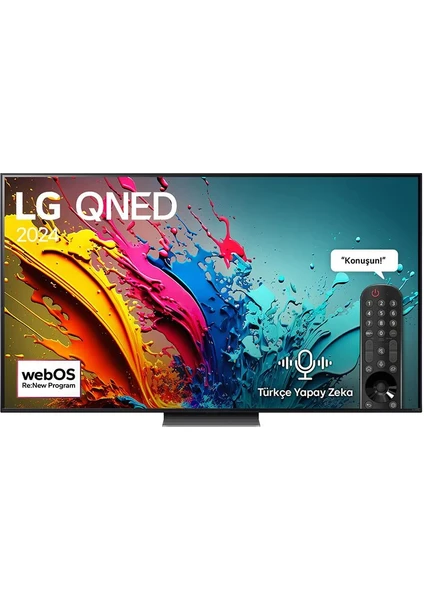 75QNED86T 75" 190 Ekran Uydu Alıcılı 4K Ultra HD Smart LED TV