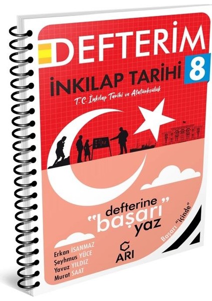 8. Sınıf T.C. İnkılap Tarihi ve Atatürkçülük Sosyalimo Defterim