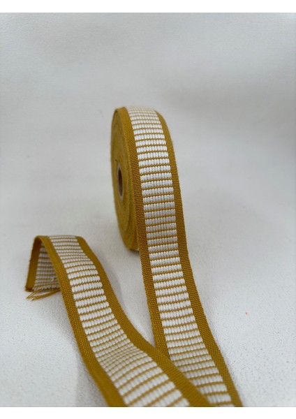 3 cm Dokuma Şerit-5 Metre-Sarı