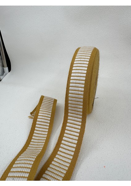 3 cm Dokuma Şerit-5 Metre-Sarı